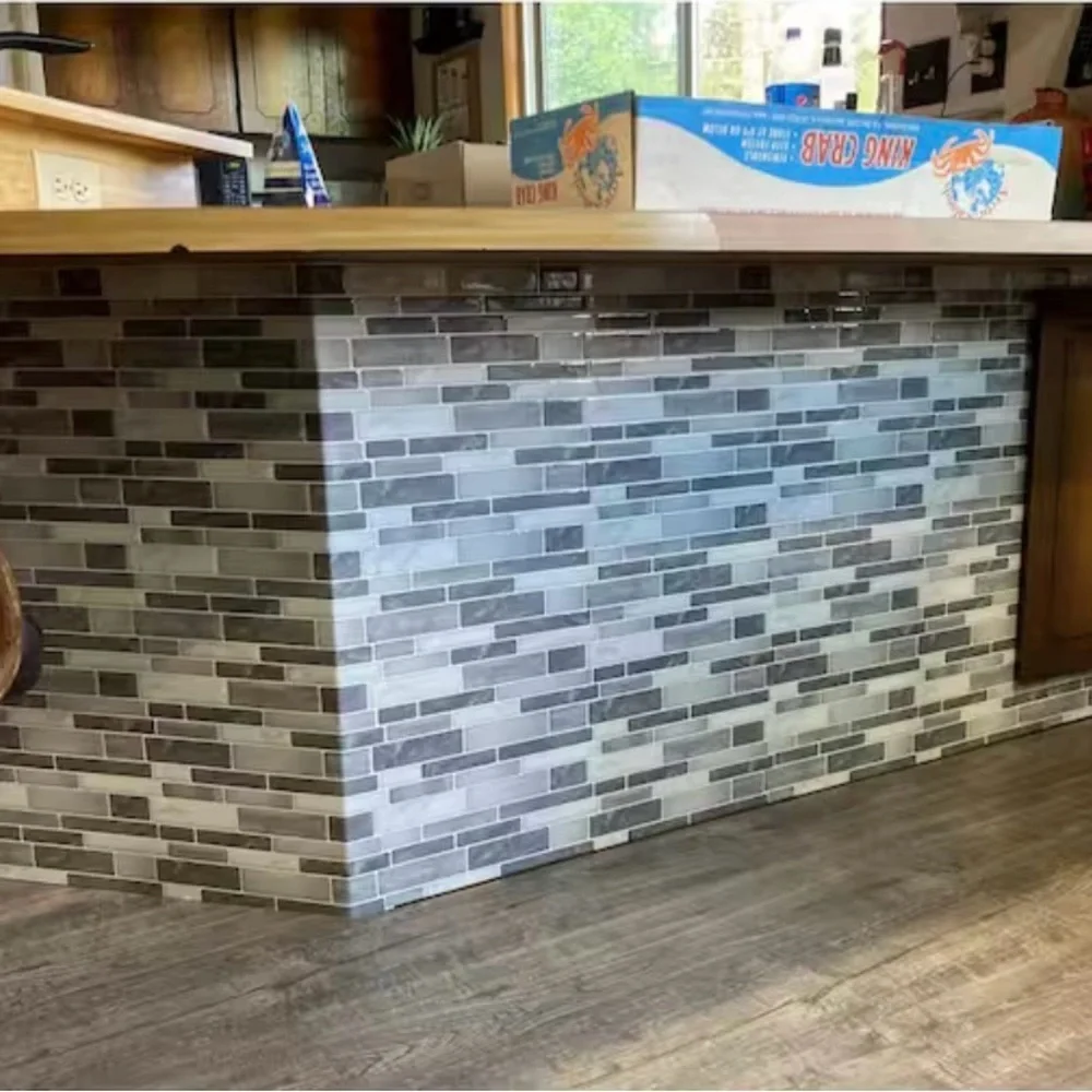 10 Pck 12x12 Peel and Stick Backsplash Kitchen Bathroom Mosaic Tiles Wall Decor